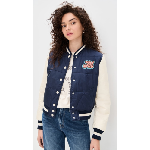 MOTHER Pillow Talk Letterman Jacket MOTHER Pillow Talk Letterman Jacket
