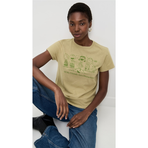 RE/DONE Peanuts Characters Classic Tee RE/DONE Peanuts Characters Classic Tee