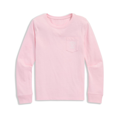 Vineyard Vines Kids Vv98 Football Long-Sleeve Pocket Tee (Little Kid/Big Kid) Vineyard Vines Kids Vv98 Football Long-Sleeve Pocket Tee (Little Kid/Big Kid)