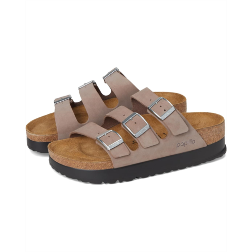 Womens Birkenstock Papillio by Birkenstock Florida Platform - Nubuck Womens Birkenstock Papillio by Birkenstock Florida Platform - Nubuck