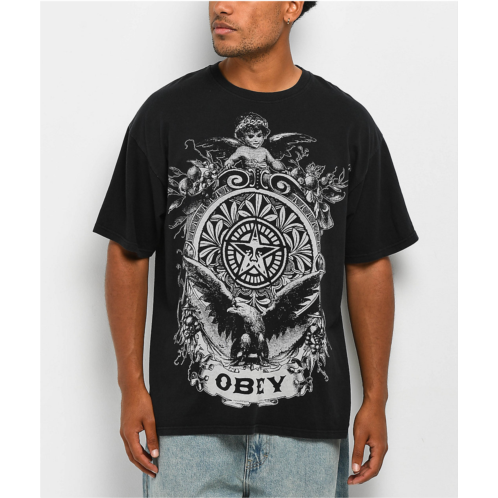 Obey Cherub Black T-Shirt Obey Cherub Black T-Shirt