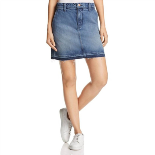 J BRAND ambition denim mini skirt in blue J BRAND ambition denim mini skirt in blue