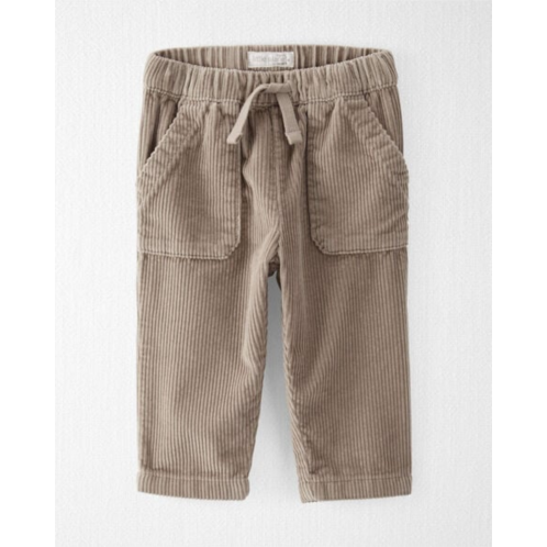 Carters Baby Organic Cotton Corduroy Drawstring Pants - Little Planet Carters Baby Organic Cotton Corduroy Drawstring Pants - Little Planet
