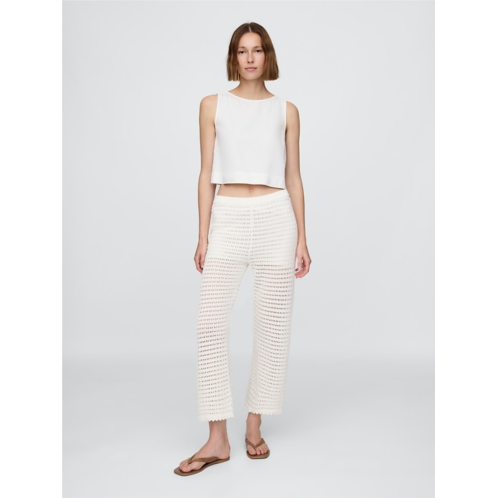 Gap 100% Cotton Crochet Ankle Pants Gap 100% Cotton Crochet Ankle Pants