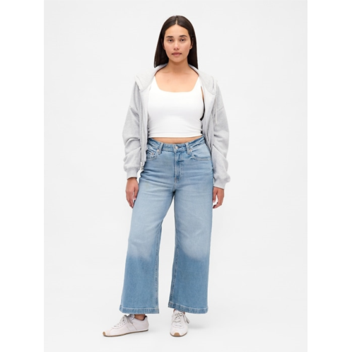 Gap Curvy High Stride Wide-Leg Ankle Jeans Gap Curvy High Stride Wide-Leg Ankle Jeans
