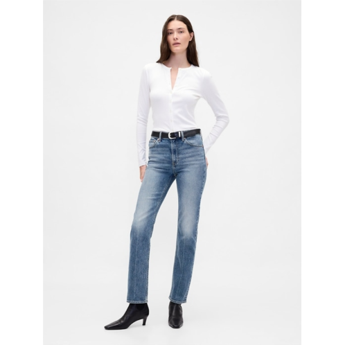Gap High Rise 90s Slim Straight Jeans Gap High Rise 90s Slim Straight Jeans