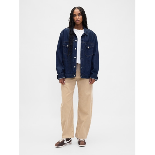 Gap High Rise Corduroy Barrel Pants Gap High Rise Corduroy Barrel Pants