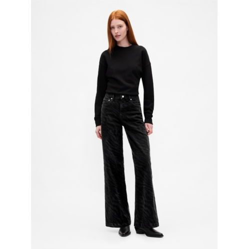 Gap High Rise Stride Wide-Leg Jeans Gap High Rise Stride Wide-Leg Jeans