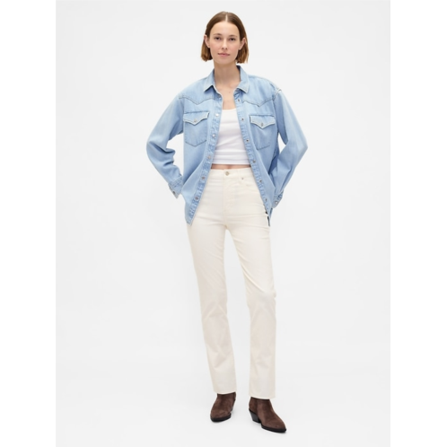 Gap High Rise Corduroy 90s Slim Straight Pants Gap High Rise Corduroy 90s Slim Straight Pants