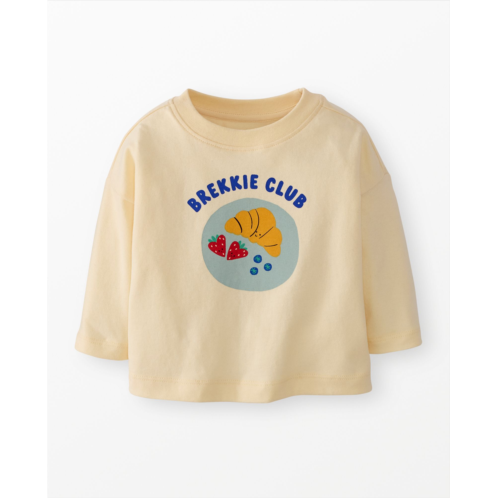 Hannaandersson Baby Long Sleeve Oversized Graphic T-Shirt Hannaandersson Baby Long Sleeve Oversized Graphic T-Shirt