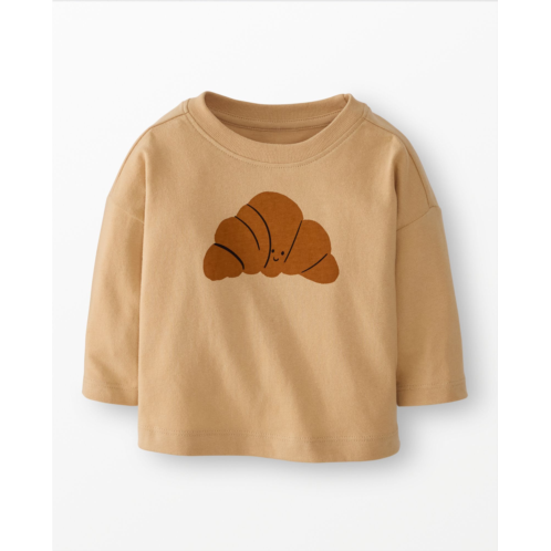 Hannaandersson Baby Long Sleeve Oversized Graphic T-Shirt Hannaandersson Baby Long Sleeve Oversized Graphic T-Shirt