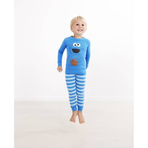 Hannaandersson Kids Sesame Street Long John Pajama Set Hannaandersson Kids Sesame Street Long John Pajama Set