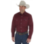 Wrangler Mens Cowboy Cut Long Sleeve Shirt Khaki