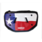 Battle Adults FB Chrome Texas Flag Back Plate