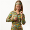 Fishe Womens Boho Bass 1/4 Zip Sunshirt