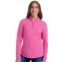 Antigua Womens Optimistic 1/4 Zip Pullover Coral Heather