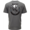 Hooey Mens Lucky Rider Graphic T-shirt Dark Grey 01