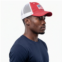 Academy Sports Outdoors Mens American Flag Trucker Hat Grey