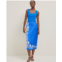 Anntaylor Satin Midi Wrap Skirt