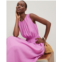 Anntaylor Cutout Back Midi Dress