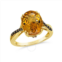 Le Vian Ladies Semi Precious Ring featuring 4 1/4 cts. Cinnamon Citrine set in 14K Honey Gold