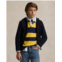 Boys 8-20 Cable Cotton Hooded Full-Zip Sweater