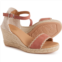 PASEART ESPADRILLES Made in Spain Wedge Open-Toe Sandals - Suede (For Women)