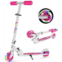 BELEEV V1 Scooters for Kids, 2 Wheel Folding Kick Scooter for Girls Boys, 3 Adjustable Height, Light Up Wheels, Lightweight Scooter with Sturdy Frame, Kickstand for Children 3 to 1