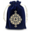 Miriyan Spiritual Mandala Tarot & Dice Bag I Velvet & Satin Drawstring Pouch Ideal Size for Tarot & Oracle Cards, DND, D&D, Dungeons and Dragons Accessories, Runes & Jewelry I Trav