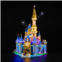 DALDED LED Lighting Kit for Lego 2023 Disney Castle 43222, LED Light Compatible with Lego 43222 Building Block Models (Not Include Lego Set)