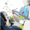 FPVERA Infant Car Seat Toys for Babies 0-6 Months: Travel Baby Toy for Rear Car Seat, Adjustable Mobile Activity Arch with Music, Sensory Hanging Toy Fits Safety Car Seats, Crib, S
