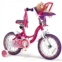 Olakids Kids Bike, 12 14 16 18 Inch Toddlers Bike with Removable Training Wheels Basket, Safety Bell, Adjustable Seat Handlebar, Childrens Bicycle for Girls Boys Age 3-8 Years Old