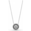 Pandora Sparkling Double Halo Collier Necklace - Stunning Womens Jewelry - Great Gift for Her - Sterling Silver & Cubic Zirconia - 17.7