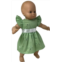 Doll Clothes Superstore Green Sequin Dress Compatible with 15-16 Inch Baby Dolls