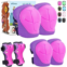 KUYOU Kids Knee Pads Elbow Pads Guards Protective Gear Set Safety Gear for Roller Skates Cycling BMX Bike Skateboard Inline Skatings Scooter Riding Sports.