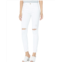 True Religion Halle High-Rise Destroy in Optic White