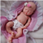 Newtotlove 12 Micro Preemie Full Body Silicone Baby Doll Girl Lifelike Reborn Doll