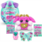 Rainbocorns Puppycorn Surprise Series 3 (Pink Karmo) by ZURU, Collectible Plush Stuffed Animal, Surprise Egg, Sticker Pack, Slime, Dog Plush, Ages 3+ for Girls, Children