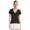 Womens Lilla P Short Sleeve V-Neck