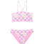 Roxy Kids Floral Check Bikini Set (Big Kid)
