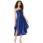 Betsy & Adam Lamour Strapless Satin Dress