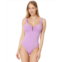 Womens BECCA Color Code Viviana V Wire Plunge One Piece