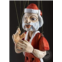 Czech Marionettes, Santa Clause - Hand Carved and Hand Painted Christmas Wooden Puppet, Winter Atmosphere String Puppet, Detailed Decoration, Ideal for Collectors or Theater Perfor