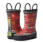 Boys Western Chief Kids Fire Truck Rescue Tread Loop Boot (Toddler/Little Kid/Big Kid)