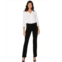 Womens NYDJ Petite Marilyn Straight in Black