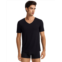 Mens Hanro Hanro Clean Cut Short Sleeve V-neck Shirt