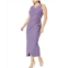 Womens Alex Evenings Long Slimming Sleeveless Sheath Dress