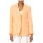 DKNY Frosted Twill One-Button Jacket