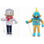25, Rodayna Puppet Bundle - Chef & Robot Puppet, Full Body, Ventriloquist Style Puppet,Hand Puppet with Movable Mouth for Kids and Adults