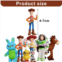 Hannahcos 7 Pcs Set Toy Anime Story Toys/Toy Anime Story Action Figures/Kids Toys,Gift for Kids Halloween Thanksgiving Christmas Birthday Gifts